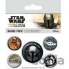 Pyramid International Sada placek Star Wars: Mandalorian This is the Way