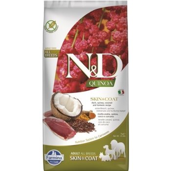 N&D GF Quinoa Dog Skin & Coat Duck & Coconut 7 kg