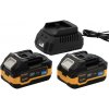 Sada batérie 20V 4Ah (2 ks) + 1 nabíjačka Procraft PBC-Set 2 | PBC-Set 2 PBC-Set 2