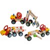 Drevená stavebnica kombajn Constructor Mobile Harvester Eichhorn tri modely (kombajn, pracovný stroj, nákladné auto) 140 dielov od 5 rokov