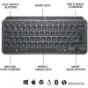 Logitech MX Keys Mini - bezdrôtová podsvietená klávesnica, US - grafitová (920-010498-US)