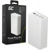 Powerbanka 30000 mAh, 22,5 W, 4 porty, biela