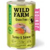 WILD FARM Prémiové krmivo pre mačiatka s morčacím mäsom a lososom bez obilnín 400 g - bezobilné krmivo pre mačiatka