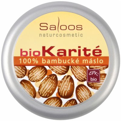 Saloos Bio Karité 100% Bambucké maslo na telo i tvár 50 ml