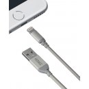 Yenkee YCU 612 SR USB / lightning, 2m, stříbrný