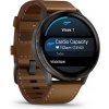Garmin Venu 4, 45 mm Black/ Slate + Leather