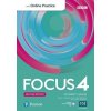 Sue Kay: Focus 4 Student´s Book with Standard Pearson Practice English App (2nd)