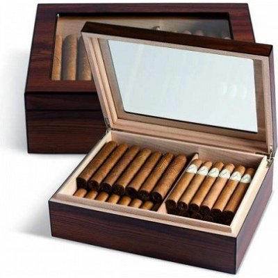 GASTRO humidor na cigary Egoist 25 Glass - Wood