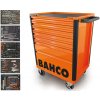 BAHCO 1472K7 dielenský vozík so 7 zásuvkami, 300 ks náradia, oranžový