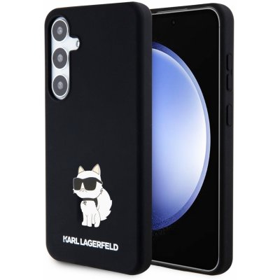 Karl Lagerfeld Liquid Silicone Choupette NFT Samsung Galaxy S24 Plus čierne