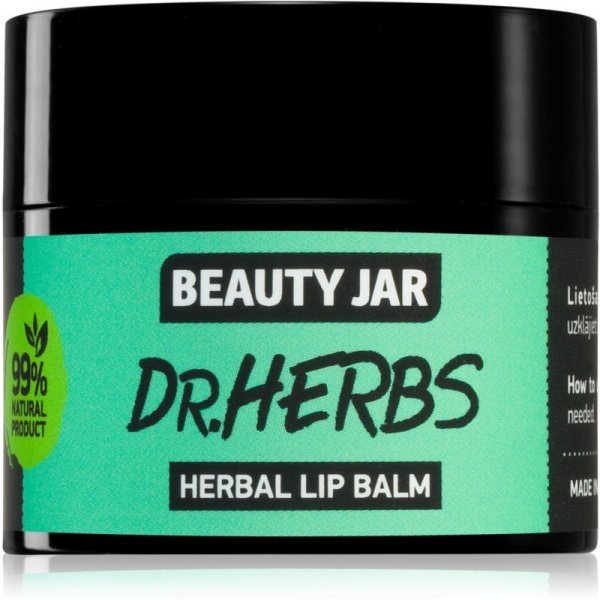 Balzam na pery Beauty Jar Dr. Herbs balzam na pery s vyživujúcim účinkom 15 ml
