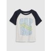 GAP Baby tričko s potlačou Biela 18-24M Biela Biela