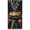 Vymalujsisam.sk Maľovanie podľa čísiel - Luxusné auto Veľkosť: 40x80cm, Rám: Bez rámu, iba zrolované plátno