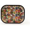 Euphoria Kovová rolovacia podložka Small Groovy - 180 x 140 mm