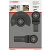 BOSCH Základná súprava pre drevo (3 ks) Segmentový pílový kotúč HCS Wood (1×); ponorný pílový list HCS Wood (1×); BIM ponorný pílový list Wood and Metal (1×) 2608662343