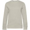 B&C Unisex mikina cez hlavu WW01Q Grey Fog L