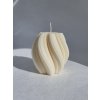 Leora Sójová sviečka Midi Twist, cca 225 g