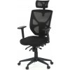Autronic KA-Q8250 BK Kancelárska stolička, asynchrónny mechanizmus, čierna, KA-Q8250 BK