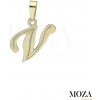 MOZA gold Písmeno V MG3129