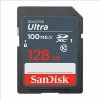 SanDisk SDXC karta 128GB Ultra (100MB/s Class 10 UHS-I) SDSDUNR-128G-GN3IN