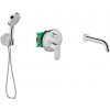 Súprava uhlový konektor s rukoväťou Hansgrohe Fixfit 26888000, vaňová/sprchová batéria Hansgrohe Vernis Blend 71466000, 71420000, 01800180, 28272000, 26340000