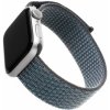 Nylonový remienok FIXED Nylon Strap pre Apple Watch 49mm/ 45mm/ 44mm/ 42mm, temne šedý
