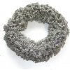 Trblietavý veniec 23 cm (Veniec z trblietavej čečiny 30 cm)