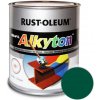 Rust Oleum ALKYTON 2v1 machová zelená lesklá 6005, antikorózna vrchná i základná farba 1l