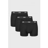 MEN-A 3PACK Modalové boxerky MEN-A čierna S