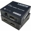 Rozbočovač HDMI 1x2 4K*30Hz Aktivní rozbočovač HDMI Techly