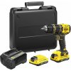Stanley SFMCD721D2K V20 Aku vŕtačka s príklepom (80Nm/18V/2x2,0Ah), kufor