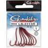 Gamakatsu Háčiky LS-3113R New Label Hooks Red - vel.1 8ks