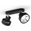 Philips | Philips 50602/30/P0 - LED Stmievateľné bodové svietidlo BUKKO 2xLED/4,5W/230V | P4109