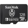 SanDisk Nintendo MicroSD UHS I Card - Fortnite Edition, Skull Trooper, 128 GB