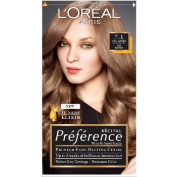 L'Oréal Préférence Récital 7.1 Island Blond popolavá