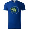 Ryba s prútom - Tričko z organickej bavlny - 3XL ( Kráľovská modrá )