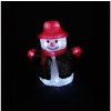 SVIETIACA FIGÚRKA vianočná dekorácia SNEHULIAK OZDOBA LED 16 cm