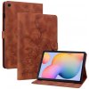 VSETKONAMOBIL 123399 ART LILY Zaklápacie puzdro pre Samsung Galaxy Tab S6 Lite 2024 / S6 Lite 2022 / S6 Lite hnedé