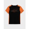 4F 4FJSS23TFTSM167 DEEP BLACK Detské tričko EU 146/152