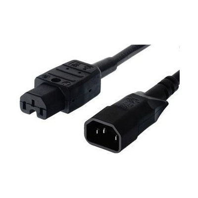 PREMIUMCORD Kabel napájecí 230V prodlužovací 2m (konektory IEC320 C14 - C15), kpss2