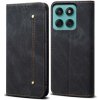 VSETKONAMOBIL 122038 DENIM Peňaženkový kryt pre Motorola Moto G86 Power 5G čierny