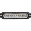Výstražné osvetlenie oranžové 6x3W LED R65 R10 12/24V IP6K9K AMIO-03930