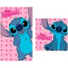 Set ručníků Lilo a Stitch růžové 2ks