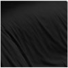 Brotex Čierne satén plachta bez gumy 240x230