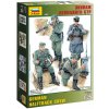 Zvezda - figurky německá posádka obrněného transportéru, 2. světová válka, Model Kit 3585, 1/35