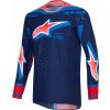 Dres SUPERTECH VISTA, ALPINESTARS (tmavě modrá/korálová/cobaltová, vel. XL)