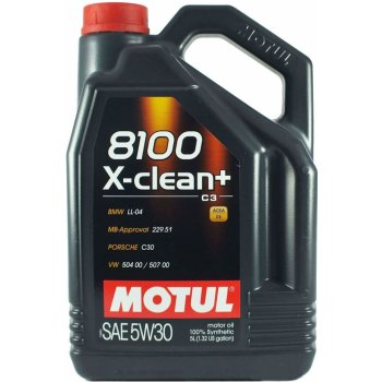 Motul 8100 X-Clean+ 5W-30 5 l