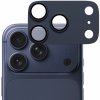 PanzerGlass FENDER tvrdené sklo s kovovým rámčekom na ochranu šošoviek fotoaparátu pre iPhone 17 Pro Max - tmavomodré PG94000 - možnosť vrátiť tovar ZADARMO do 30tich dní