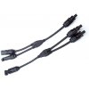 Kabel Sunpulse SMC4-2Y solární rozbočovací, 1 pár, k fotovoltaickým panelům, MC4 T 1 na 2