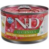 N&D dog QUINOA Quail & Coconut 140 g